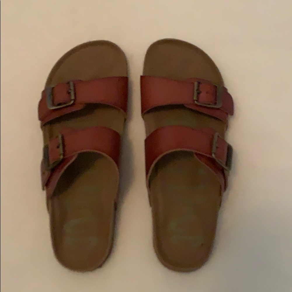 buckle sandals